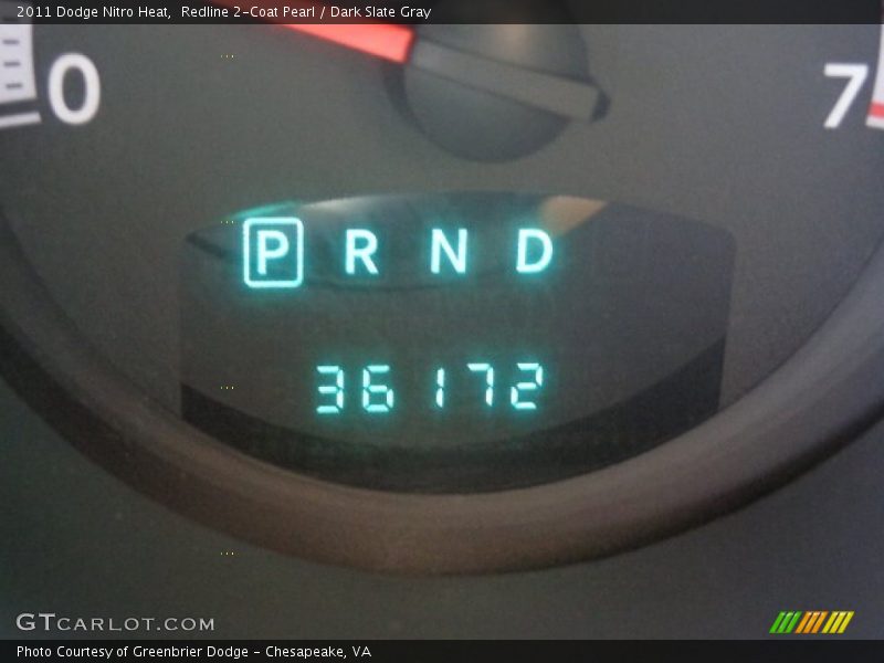 Redline 2-Coat Pearl / Dark Slate Gray 2011 Dodge Nitro Heat