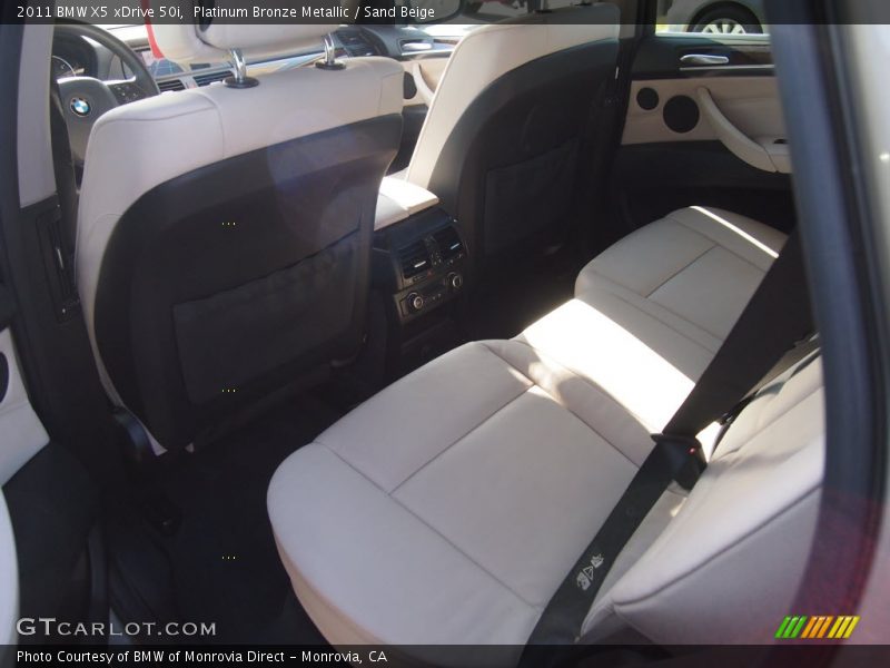 Platinum Bronze Metallic / Sand Beige 2011 BMW X5 xDrive 50i