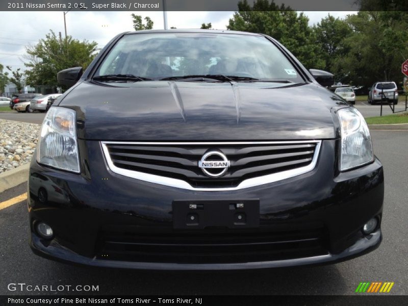 Super Black / Charcoal 2011 Nissan Sentra 2.0 SL