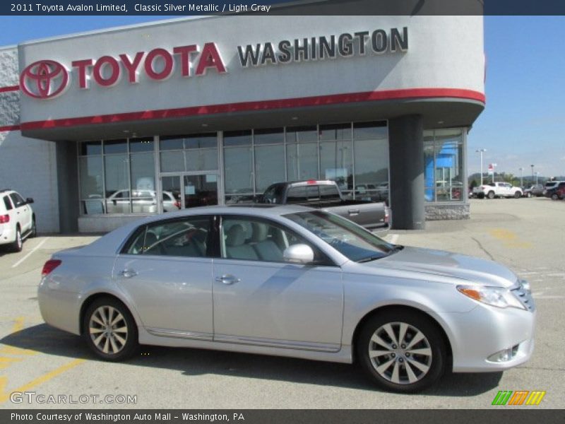 Classic Silver Metallic / Light Gray 2011 Toyota Avalon Limited