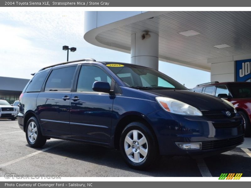 Stratosphere Mica / Stone Gray 2004 Toyota Sienna XLE