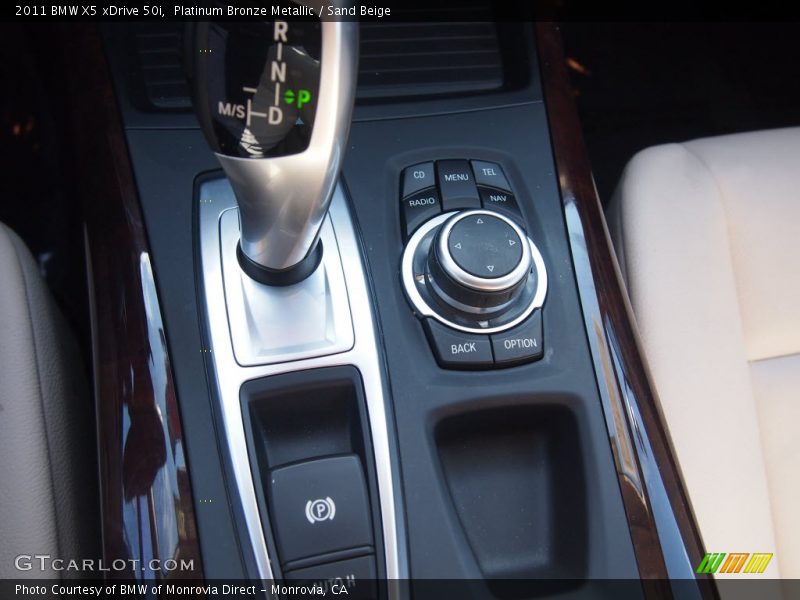 Platinum Bronze Metallic / Sand Beige 2011 BMW X5 xDrive 50i