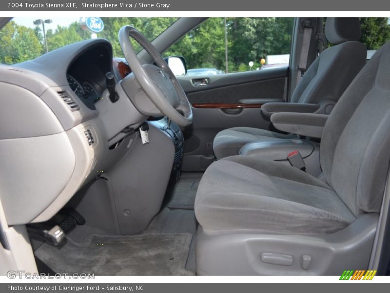 Stratosphere Mica / Stone Gray 2004 Toyota Sienna XLE