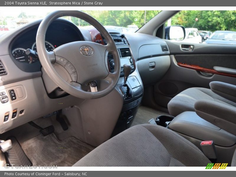 Stratosphere Mica / Stone Gray 2004 Toyota Sienna XLE