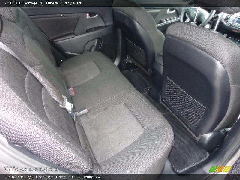 Mineral Silver / Black 2011 Kia Sportage LX