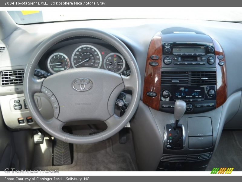 Stratosphere Mica / Stone Gray 2004 Toyota Sienna XLE