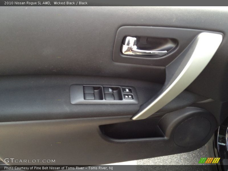 Wicked Black / Black 2010 Nissan Rogue SL AWD