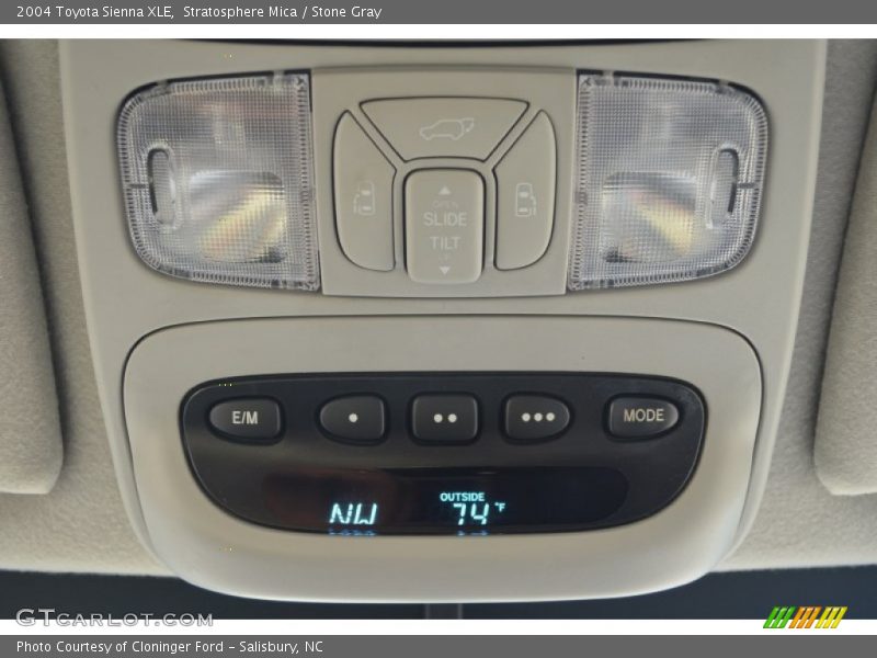 Stratosphere Mica / Stone Gray 2004 Toyota Sienna XLE
