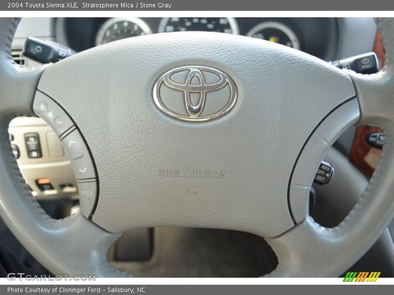 Stratosphere Mica / Stone Gray 2004 Toyota Sienna XLE