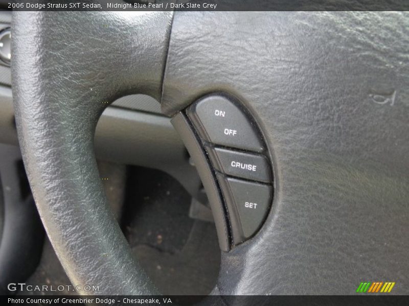 Midnight Blue Pearl / Dark Slate Grey 2006 Dodge Stratus SXT Sedan