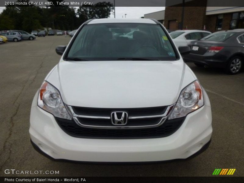 Taffeta White / Gray 2011 Honda CR-V LX 4WD