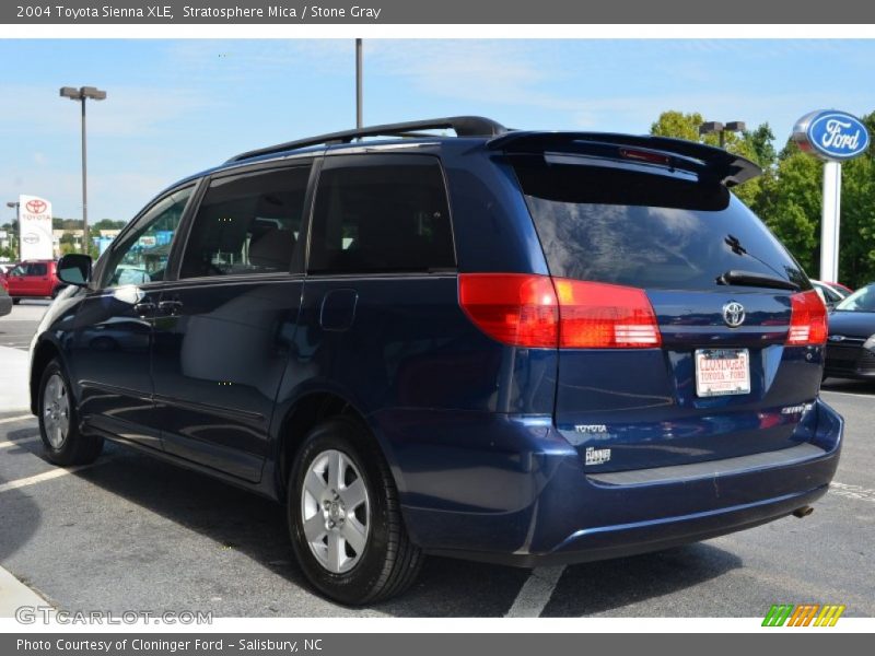 Stratosphere Mica / Stone Gray 2004 Toyota Sienna XLE