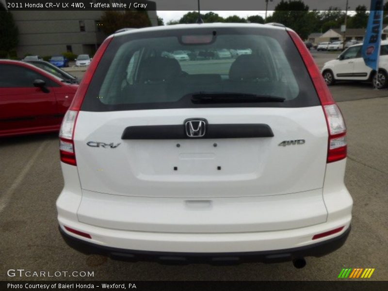 Taffeta White / Gray 2011 Honda CR-V LX 4WD