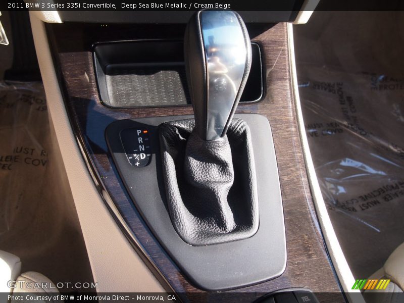 Deep Sea Blue Metallic / Cream Beige 2011 BMW 3 Series 335i Convertible