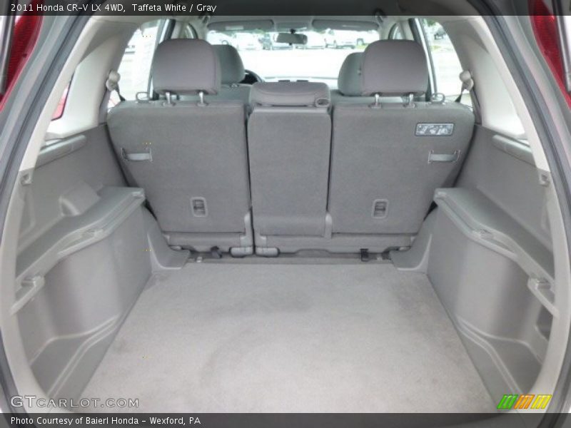Taffeta White / Gray 2011 Honda CR-V LX 4WD
