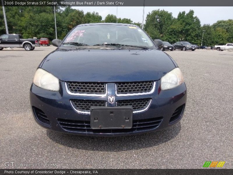 Midnight Blue Pearl / Dark Slate Grey 2006 Dodge Stratus SXT Sedan