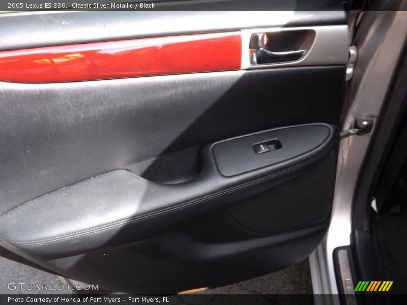 Classic Silver Metallic / Black 2005 Lexus ES 330
