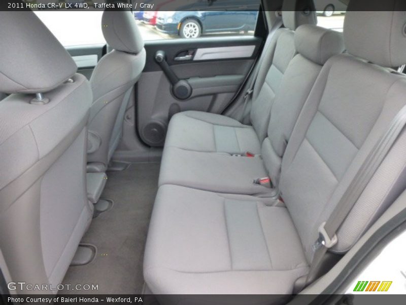 Taffeta White / Gray 2011 Honda CR-V LX 4WD
