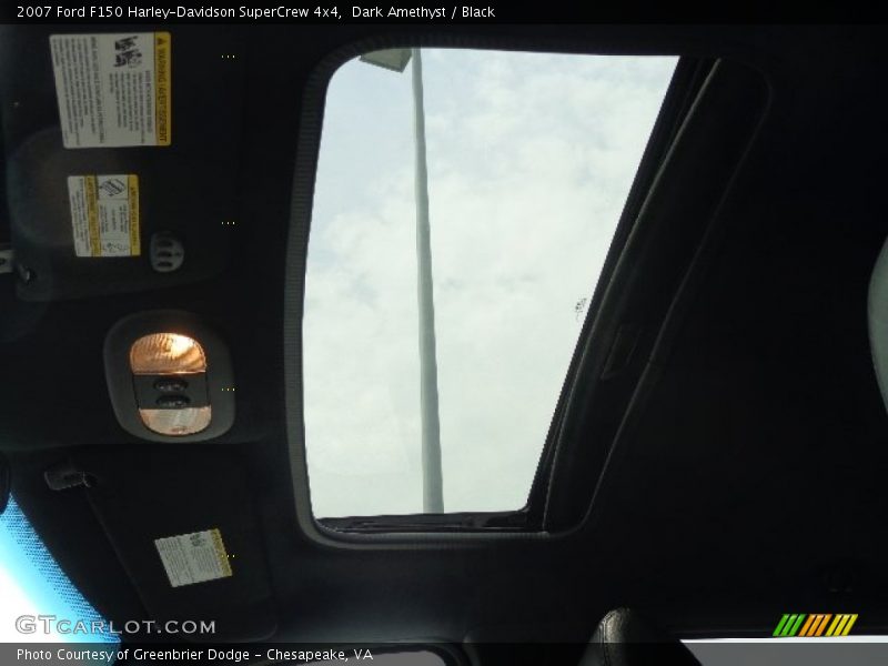 Dark Amethyst / Black 2007 Ford F150 Harley-Davidson SuperCrew 4x4