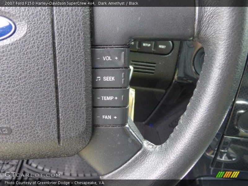 Dark Amethyst / Black 2007 Ford F150 Harley-Davidson SuperCrew 4x4