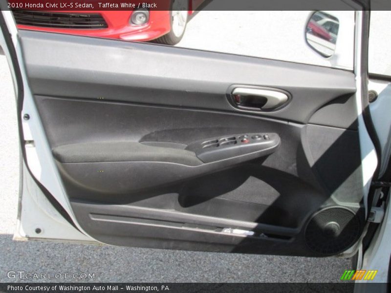 Taffeta White / Black 2010 Honda Civic LX-S Sedan