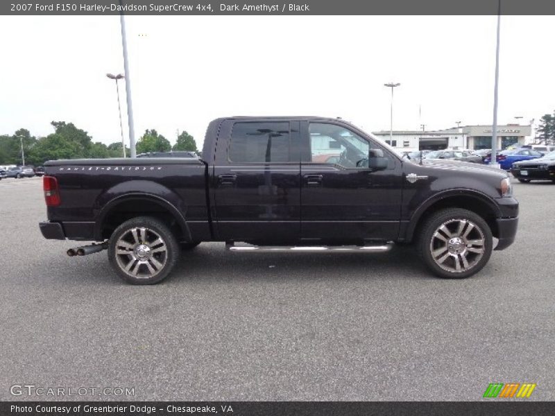Dark Amethyst / Black 2007 Ford F150 Harley-Davidson SuperCrew 4x4