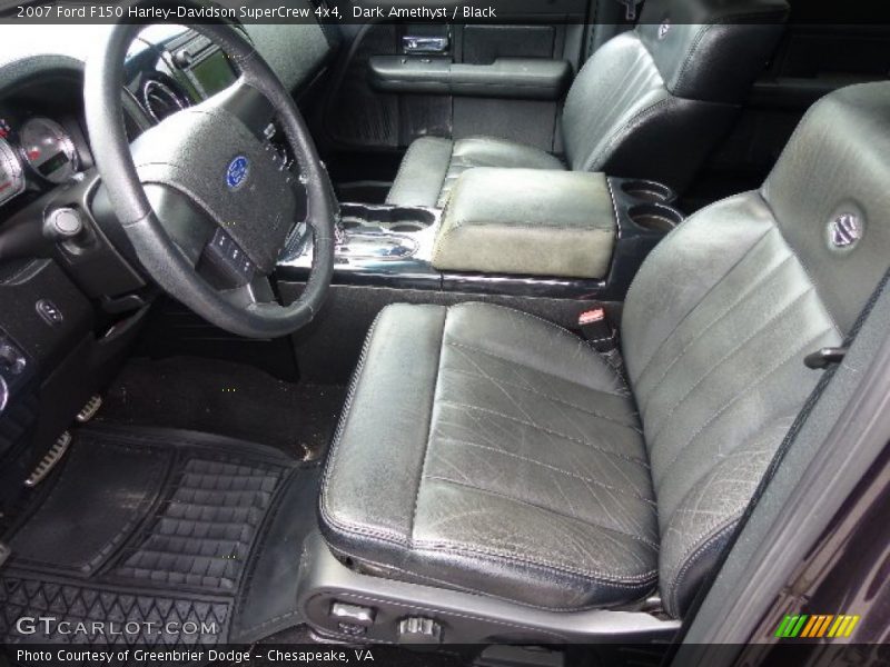 Dark Amethyst / Black 2007 Ford F150 Harley-Davidson SuperCrew 4x4