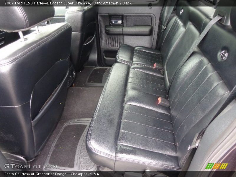 Dark Amethyst / Black 2007 Ford F150 Harley-Davidson SuperCrew 4x4