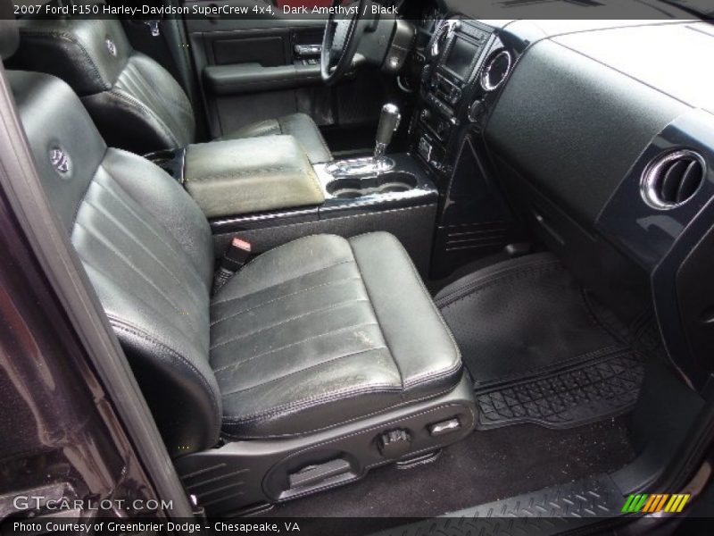 Dark Amethyst / Black 2007 Ford F150 Harley-Davidson SuperCrew 4x4