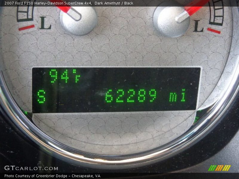 Dark Amethyst / Black 2007 Ford F150 Harley-Davidson SuperCrew 4x4
