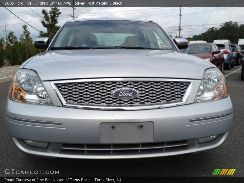 Silver Frost Metallic / Black 2005 Ford Five Hundred Limited AWD