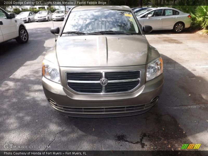 Light Khaki Metallic / Pastel Pebble Beige 2008 Dodge Caliber SXT