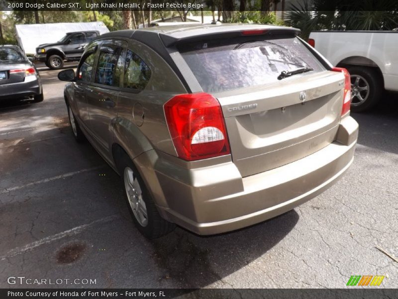 Light Khaki Metallic / Pastel Pebble Beige 2008 Dodge Caliber SXT