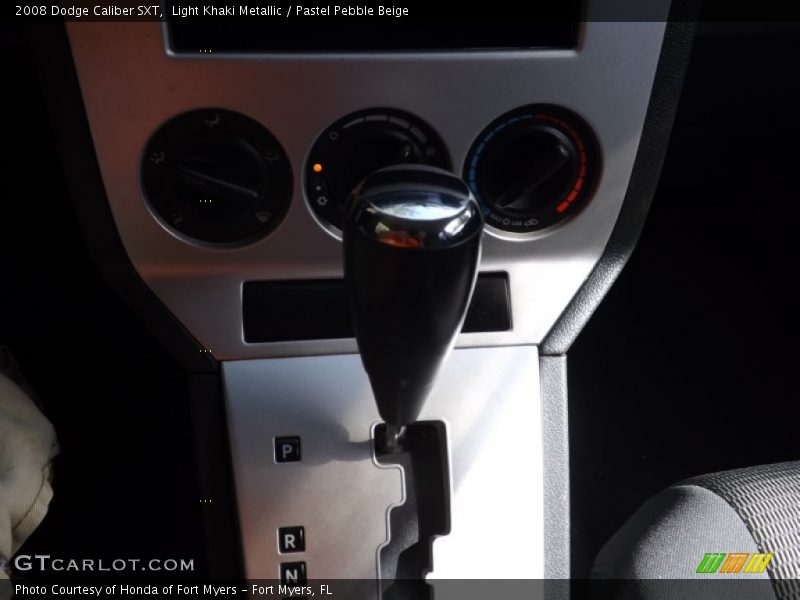 Light Khaki Metallic / Pastel Pebble Beige 2008 Dodge Caliber SXT