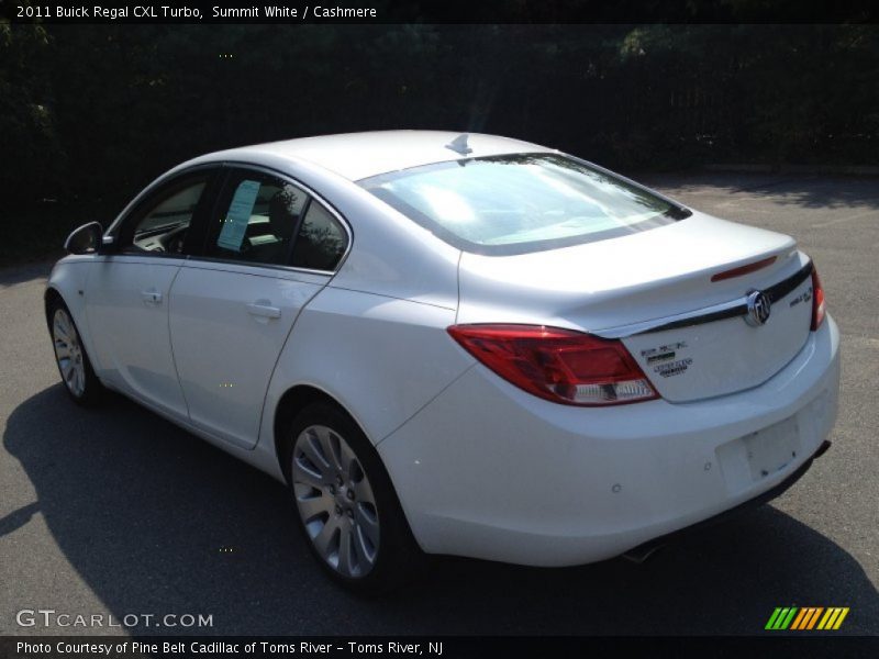 Summit White / Cashmere 2011 Buick Regal CXL Turbo