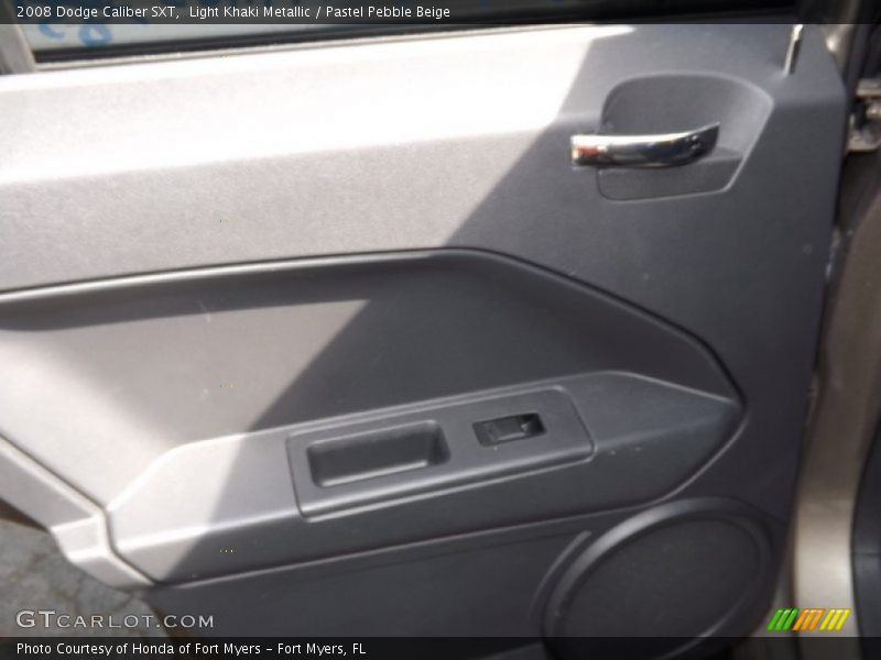 Light Khaki Metallic / Pastel Pebble Beige 2008 Dodge Caliber SXT