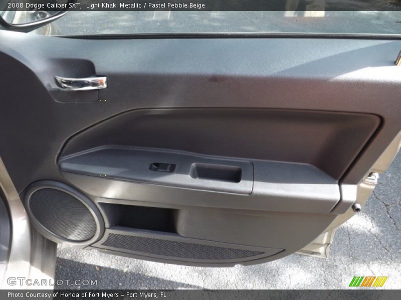 Light Khaki Metallic / Pastel Pebble Beige 2008 Dodge Caliber SXT
