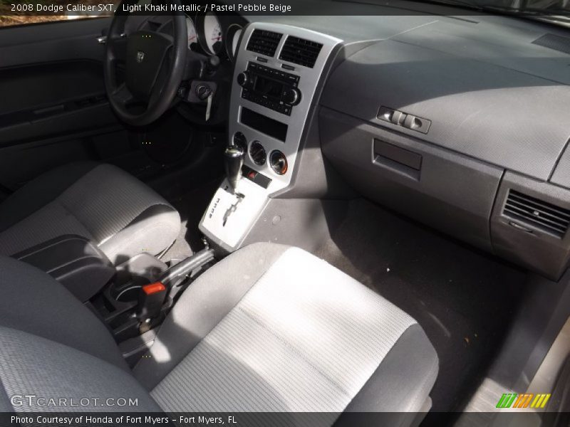 Light Khaki Metallic / Pastel Pebble Beige 2008 Dodge Caliber SXT