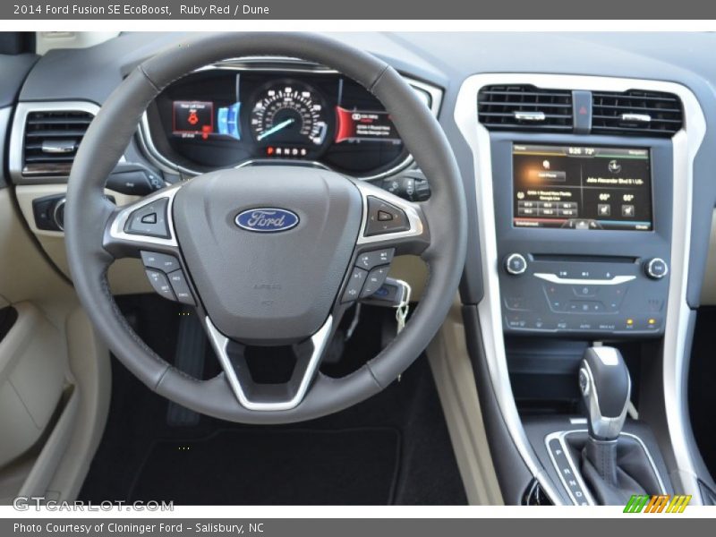  2014 Fusion SE EcoBoost Steering Wheel
