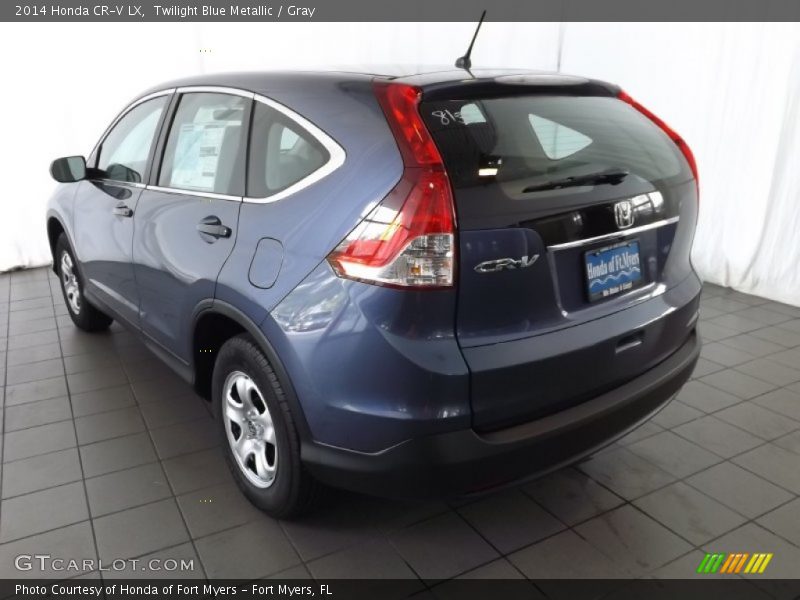 Twilight Blue Metallic / Gray 2014 Honda CR-V LX