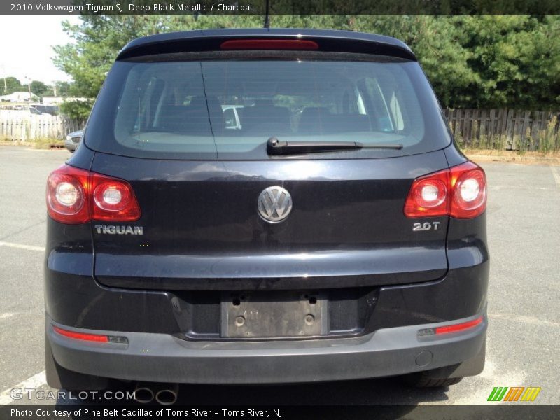 Deep Black Metallic / Charcoal 2010 Volkswagen Tiguan S