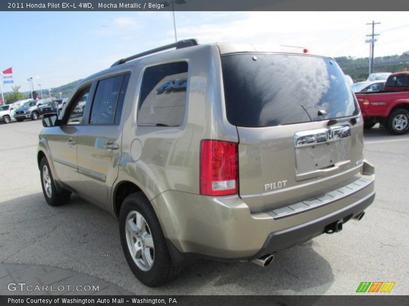 Mocha Metallic / Beige 2011 Honda Pilot EX-L 4WD