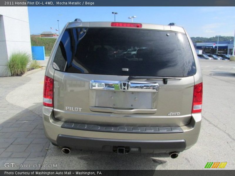 Mocha Metallic / Beige 2011 Honda Pilot EX-L 4WD