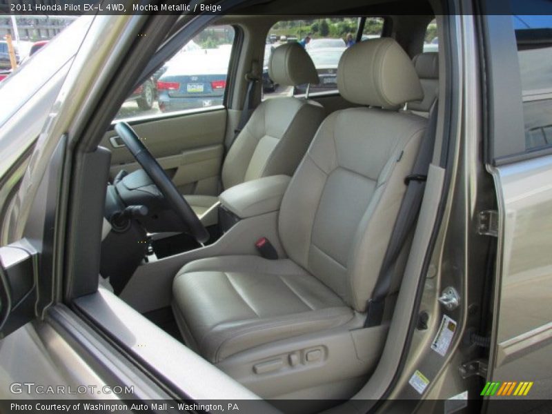 Mocha Metallic / Beige 2011 Honda Pilot EX-L 4WD