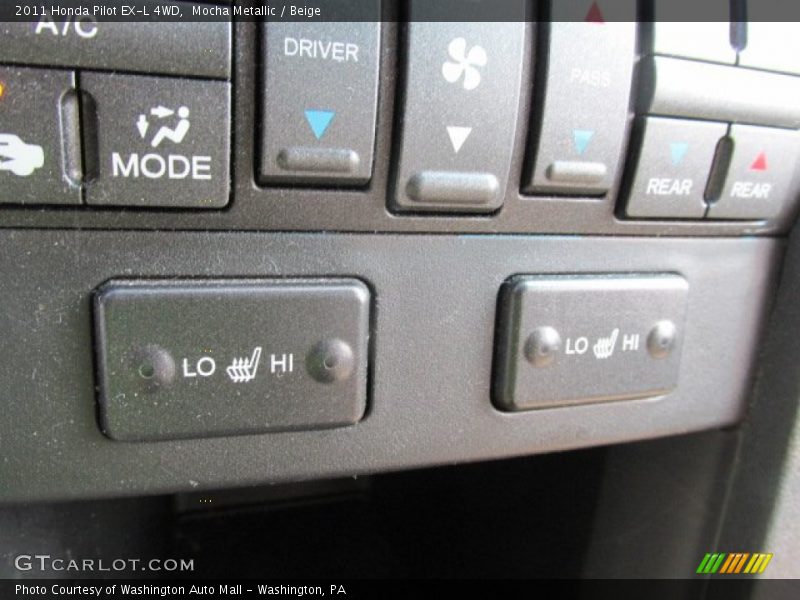 Mocha Metallic / Beige 2011 Honda Pilot EX-L 4WD