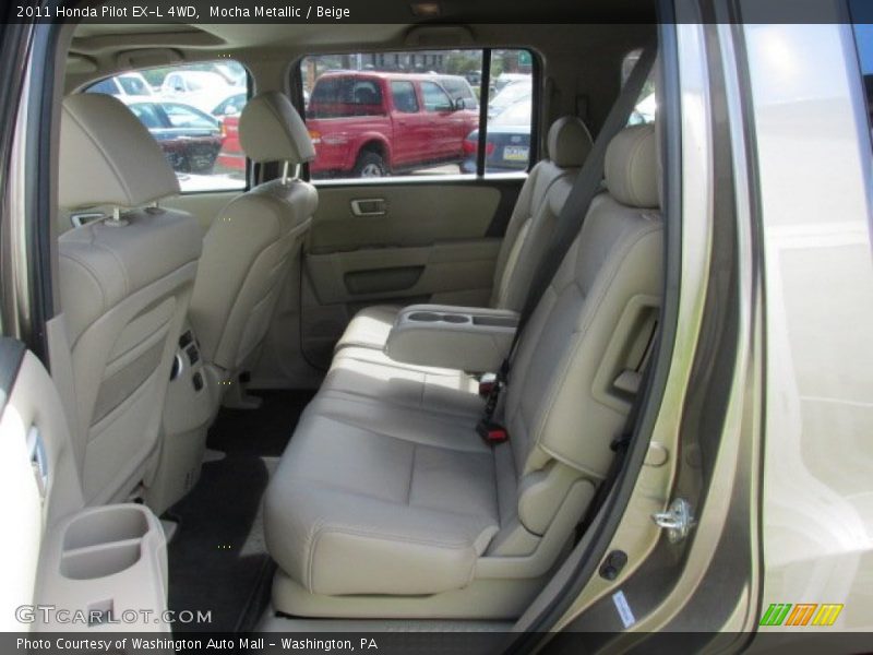 Mocha Metallic / Beige 2011 Honda Pilot EX-L 4WD