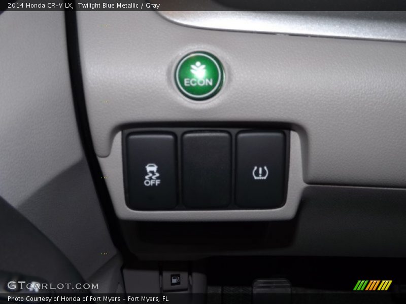 Twilight Blue Metallic / Gray 2014 Honda CR-V LX
