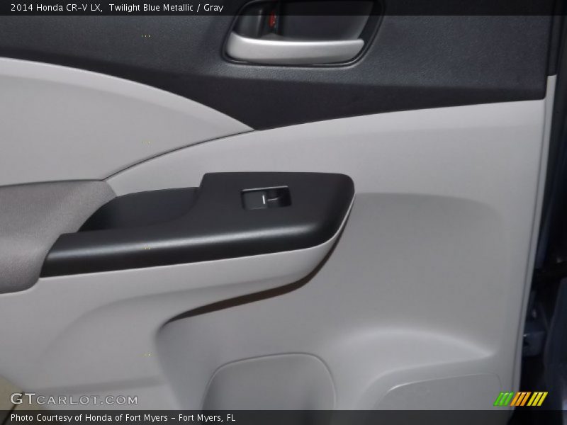 Twilight Blue Metallic / Gray 2014 Honda CR-V LX