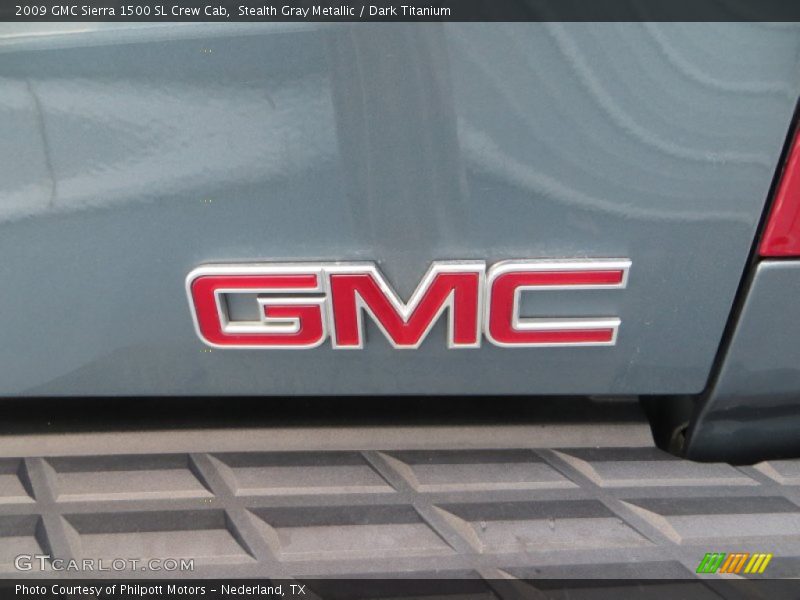 Stealth Gray Metallic / Dark Titanium 2009 GMC Sierra 1500 SL Crew Cab