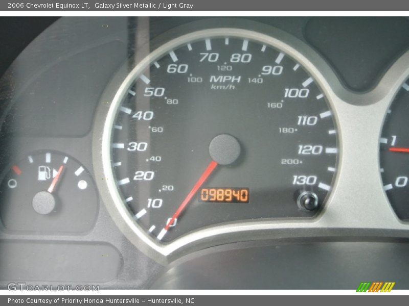 Galaxy Silver Metallic / Light Gray 2006 Chevrolet Equinox LT